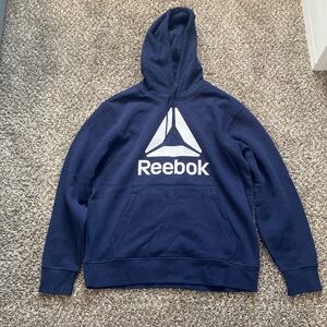 Navy blue Reebok hoodie